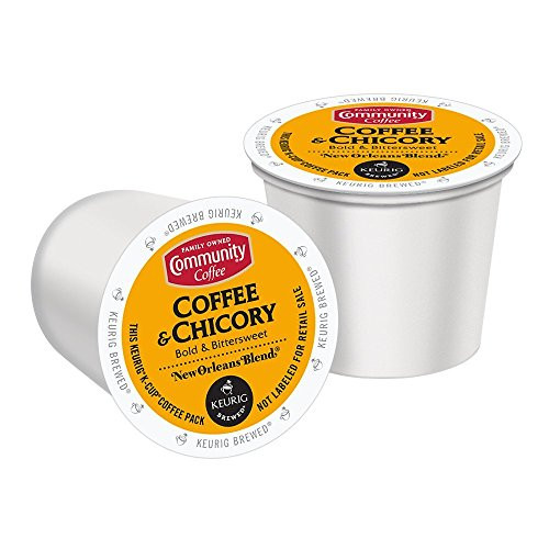 Community Coffee New Orleans Blend Coffee & Chicory Single-Serve K-Cups, 24 Count Community Coffee New Orleans Blend Coffee & Chicory Single-Serve K-Cups, 24 Count