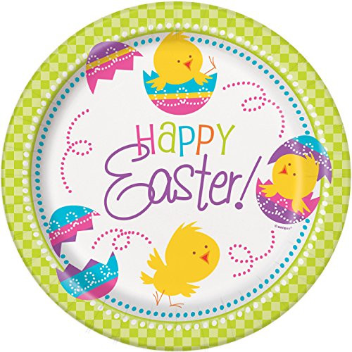 Chick Easter Dinner Plates, 8ct