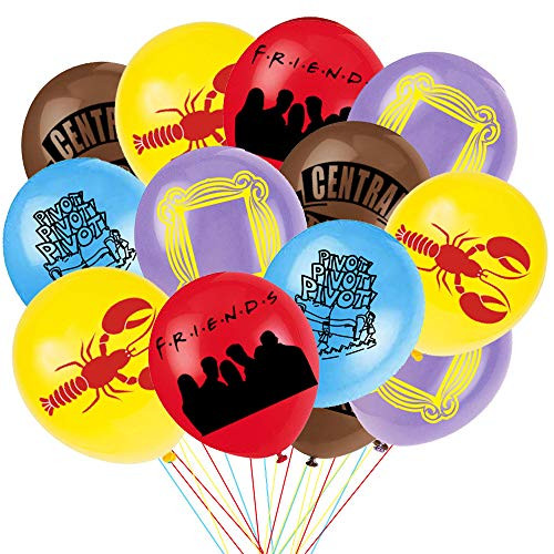 Friends TV Show Birthday Party Supplies Balloons Decorations, Friends Theme Party Supplies Decorations Friends Fans Balloons(40PCS)