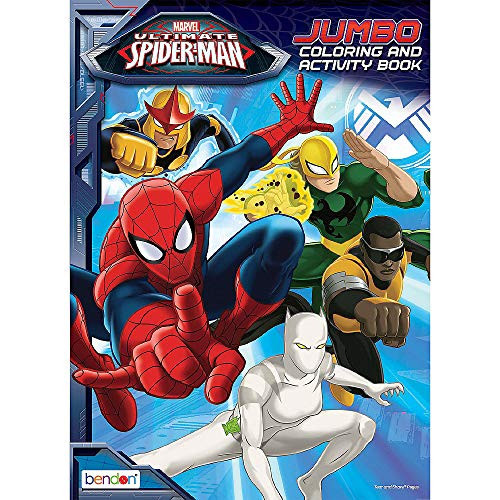 Bendon Publishing Ultimate Spider-Man Jumbo and Activity Book - 64 Pages Bendon Publishing Ultimate Spider-Man Jumbo and Activity Book - 64 Pages