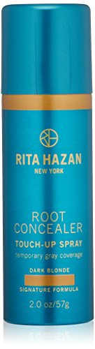 Rita Hazan Root Concealer Touch Up Spray, Dark Blonde Cover up Gray, 2 oz