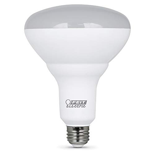 FEIT Electric BR40DM/10KLED/2 Dimmable Led Bulb, 65 W, 120 Vac, 850 Lumens, 2700 K, CRI >80, 6.3" H x 5" D