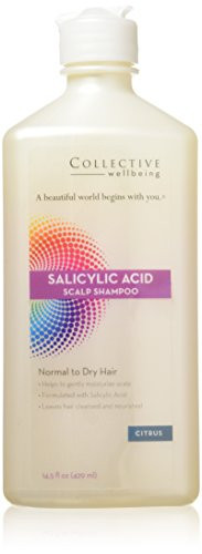 Collective Wellbeing Shampoo, Citrus, Salicylic Acid Scalp, 14.5 Fluid Ounce