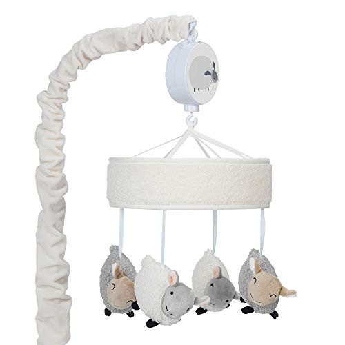 Lambs & Ivy Sleepy Sheep Musical Baby Crib Mobile - Cream/Gray Lambs & Ivy Sleepy Sheep Musical Baby Crib Mobile - Cream/Gray
