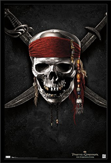 Trends International Disney Pirates of The Caribbean: On Stranger Tides - Teaser One Sheet, 22.375" x 34", Black Framed Version Trends International Disney Pirates of The Caribbean: On Stranger Tides - Teaser One Sheet, 22.375" x 34", Black Framed Version