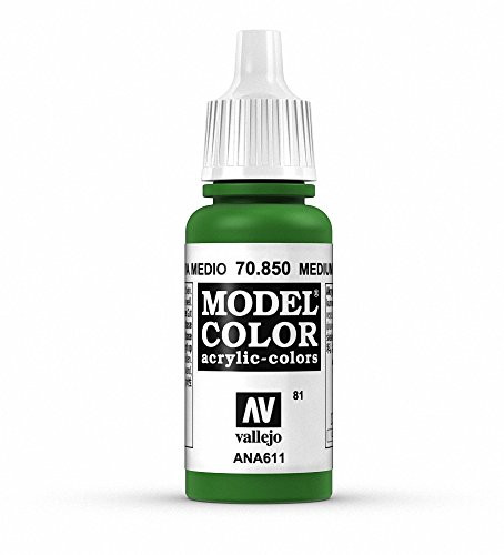 Vallejo Medium Olive Paint, 17ml