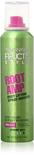 Garnier Fructis Root Amp Root Lifting Spray Mousse, 5 oz