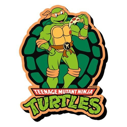 Aquarius Teenage Mutant Ninja Turtles Michelangelo Chunky Magnet