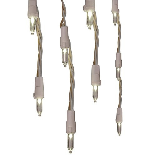 General Electric GE 300 LED Warm White Icicle Style Lights