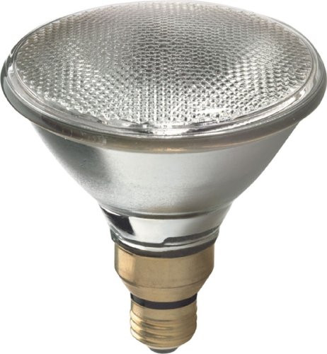 GE Halogen Light Bulb, Energy Efficient PAR38 Flood Light Bulb, 38-Watt, 520 Lumen, Medium Base, Soft White, 1-Pack Spotlight Bulb, Indoor and Outdoor Flood Light Bulb