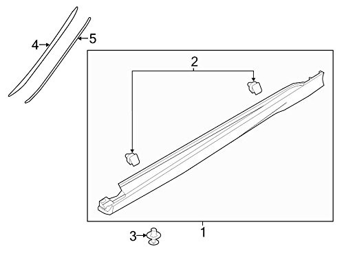 Genuine Ford CP9Z-5803137-A Windshield Molding
