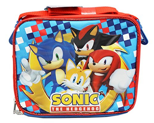 New Sonic, Shadow, Tails & Knuckles Lunch Bag/lunch Box-36295