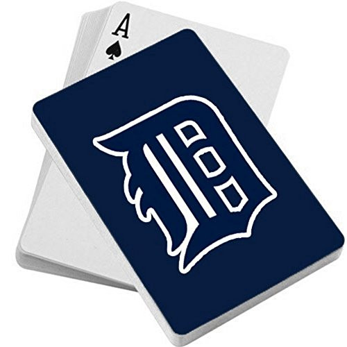 MLB Detroit Tigers Solid Playing Cards