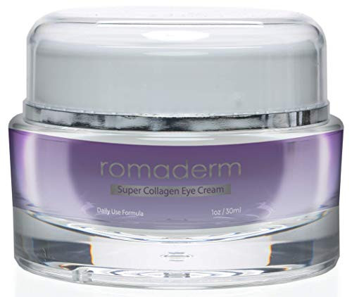 Romaderm- Super Collagen Eye Cream-Dark Circles, Puffiness, Wrinkles and Bags - The Most Effective Anti-Aging Eye Cream for Under and Around Eyes Romaderm- Super Collagen Eye Cream-Dark Circles, Puffiness, Wrinkles and Bags - The Most Effective Anti-Aging Eye Cream for Under and Around Eyes