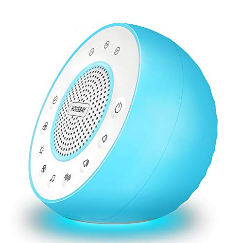 Housbay Glows White Noise Sound Machine - Night Light for Baby, Kids, 31 Soothing Sounds for Sleeping, Relaxation - Sleep Machine for Adults, Baby Housbay Glows White Noise Sound Machine - Night Light for Baby, Kids, 31 Soothing Sounds for Sleeping, Relaxation - Sleep Machine for Adults, Baby