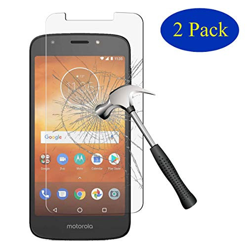 [2-Pack] Motorola Moto E5 Play Tempered Glass Screen Protector,Sinwere Anti-Scratch Bubble Free Screen Protector for Motorola Moto E5 Play