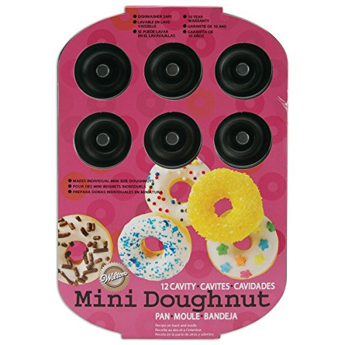 Wilton Nonstick 12-Cavity Mini Donut Pan Wilton Nonstick 12-Cavity Mini Donut Pan