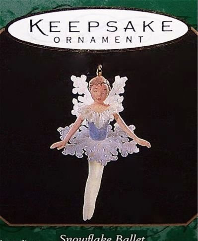 Hallmark Keepsake Ornament - Snowflake Ballet First in Series (Miniature) 1997 (QXM4192)