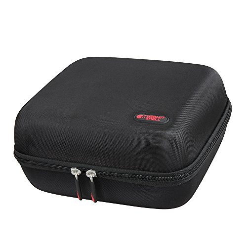 Hard EVA Travel Case fits Crenova XPE496 Projector  2200 Lumens (+80%) Home Projector  Portable Video Projector by Hermitshell