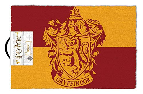 Harry Potter GP85329 Doormat 40 x 60 cm (Gryffondor), Multi-Colour