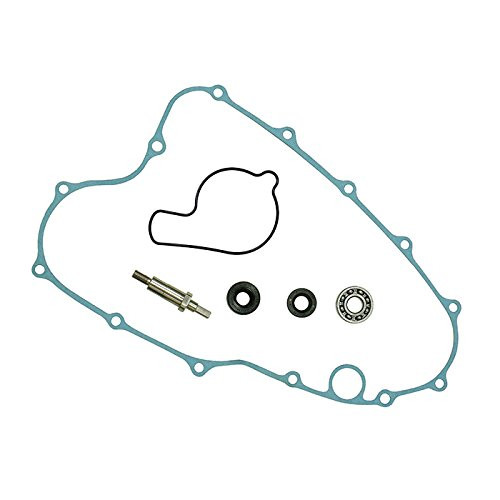 Outlaw Racing OR2690 Complete Water Pump Rebuild Repair Kit Shaft Gasket Seal Honda CRF450R 2002-2008 - Replaces OEM Parts - Bearing, Pump Shaft and All Necessary Gaskets Washers Seals and O-Rings