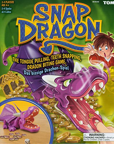 TOMY Snap Dragon Action Board Game for Kids