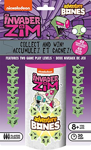 Invader Zim Adventure Bones Dice Game