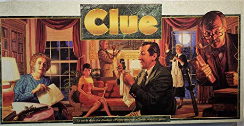 Clue Board Game: 1992 Version