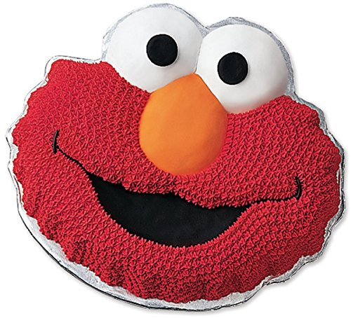 Wilton Elmo Face Cake Pan Mold (2105-3401, 2002) ~ Sesame Street Muppets by Jim Henson ~ Retired