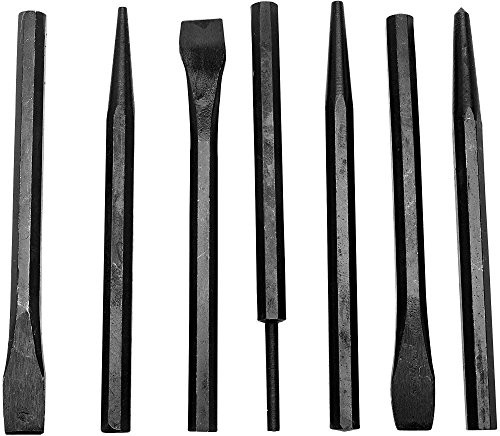 Performance Tool 1937 7-Piece Punch and Chisel Set