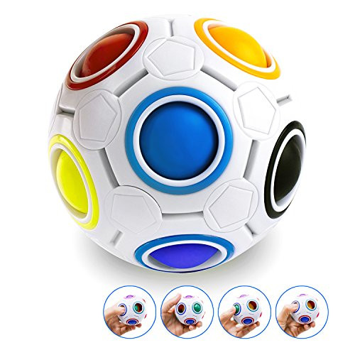 Y-Box Rainbow Ball Magic cube Fidget toy puzzle Magic Rainbow ball puzzle Fun fidget