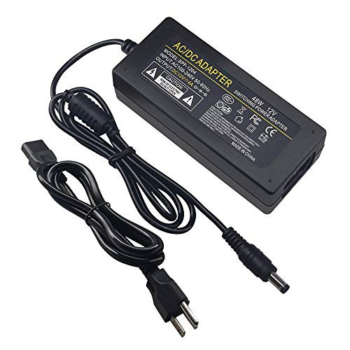 DC 12V 4A 48W AC Adapter Power Supply 12V 4A 48W AC/DC Power Adapter with 5.5x2.1mm DC Plug 12V 4A 48W for LCD Monitor, LED Strip Light and Other Low Voltage Device DC 12V 4A 48W AC Adapter Power Supply 12V 4A 48W AC/DC Power Adapter with 5.5x2.1mm DC Plug 12V 4A 48W for LCD Monitor, LED Strip Light and Other Low Voltage Device