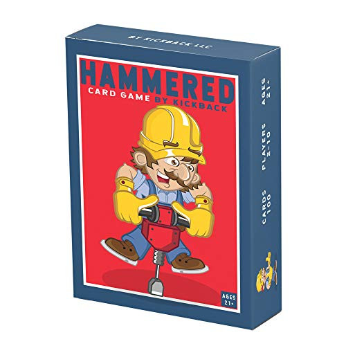 Hammered The Adult NSFW Drinking Party Starter Card Game | Drunk - Tipsy Game Nights | Truth or Dare