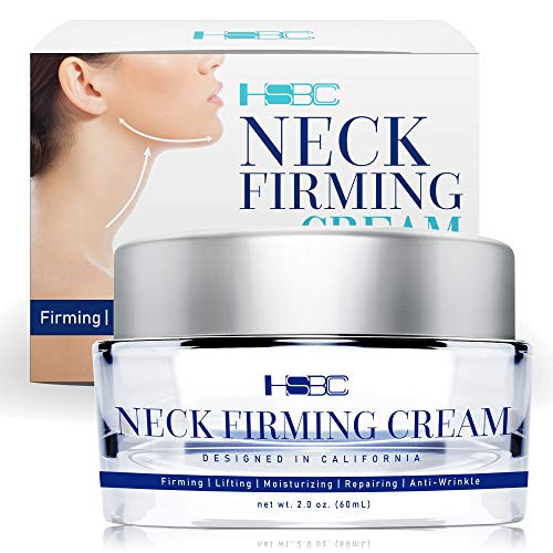 HSBCC Neck Firming Cream with Peptides,Neck Cream,Neck Moisturizer Cream,Anti Wrinkle Anti Aging Neck Lifting Cream for Neck, Advanced Stem Cell + Collagen Formula For Tightening & Lifting Sagging Ski