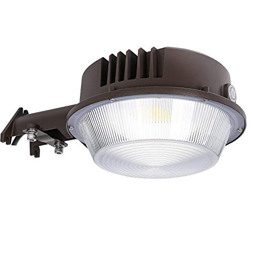 Hykolity LED Barn Light 80W, 10400lm Dusk to Dawn Area Light with Photocell, IP65 Waterproof 5000K Daylight Outdoor Security Floodlight for Yard, Garden, Garage, Bronze, ETL Listed Hykolity LED Barn Light 80W, 10400lm Dusk to Dawn Area Light with Photocell, IP65 Waterproof 5000K Daylight Outdoor Security Floodlight for Yard, Garden, Garage, Bronze, ETL Listed