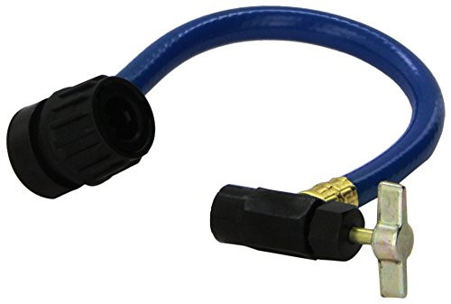 InterDynamics 401P Car Air Conditioner Hose for R134A Refrigerant, Recharge Hose for Cars & Trucks & More, Reusable