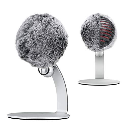 SUNMON Microphone Furry Windscreen, Muff Windshield for MOTIV MV5 Digital Condenser Microphone