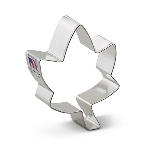 Ann Clark Ivy Leaf Cookie Cutter - 3 Inches - Tin Plated Steel