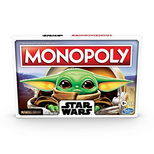 Monopoly: Star Wars The Child Edition Board Game for Families and Kids Ages 8 and Up, Featuring The Child, Who Fans Call Baby Yoda