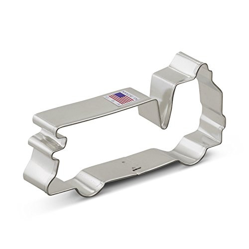Ann Clark Firetruck Cookie Cutter - 5 Inches - Tin Plated Steel