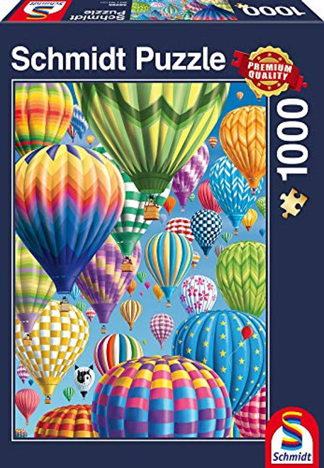 Schmidt Spiele "Balloons in The Sky Puzzle (1000 Piece) Schmidt Spiele "Balloons in The Sky Puzzle (1000 Piece)