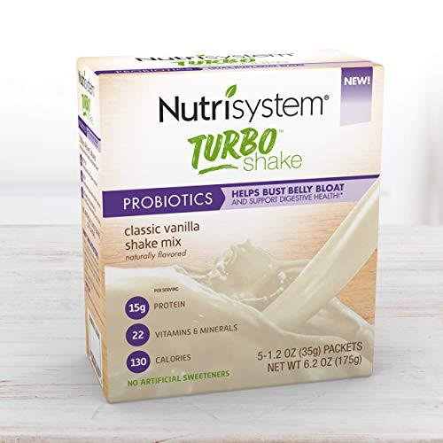 Nutrisystem® Turbo Classic Vanilla Probiotic Shake Mix, 20 ct