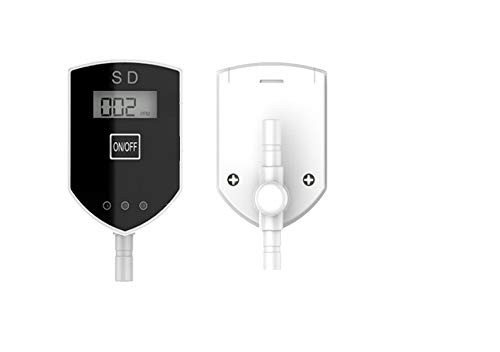 Inline TDS Meter for Reverse Osmosis System and Water Purification Quick Connect TDS Monitor with 2 PCS of Straight 1/4" Push to Connect Fittings, Whirlpool, Express Water, Reverse Osmosis System