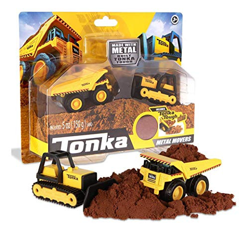 Basic Fun Tonka - Metal Movers Combo Pack - Mighty Dump Truck & Bulldozer Basic Fun Tonka - Metal Movers Combo Pack - Mighty Dump Truck & Bulldozer