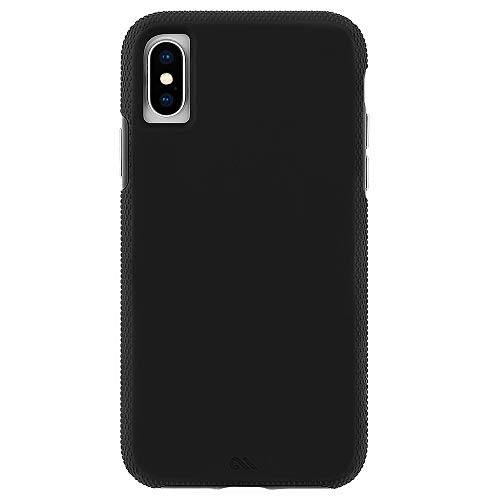Case-Mate - iPhone XS Grip Case / iPhone X Grip Case - TOUGH GRIP - iPhone 5.8 - Black/Black
