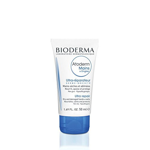 Bioderma - Atoderm - Hand and Nail Cream - Nourishes and Restores - for Dry to Very Dry Hands - 1.67 fl.oz.