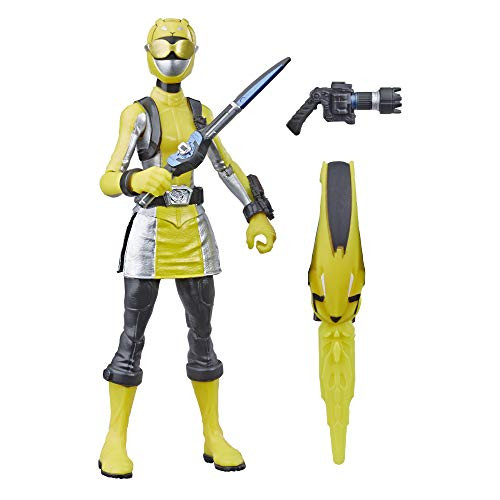 Power Rangers Beast Morphers Yellow Ranger 6" Action Figure Toy Inspired by The TV Show Power Rangers Beast Morphers Yellow Ranger 6" Action Figure Toy Inspired by The TV Show