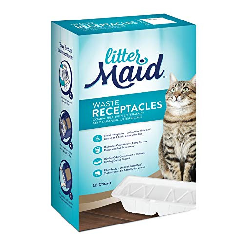 Littermaid P-70007  Waste Receptacles Litter Box Waste Receptacles,12 Count