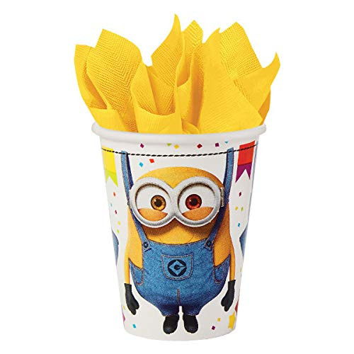 "Despicable Me" White Party Paper Cups 9 Oz, 8 Ct.