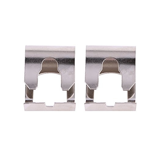 2Pcs Wiper Linkage Repair Clip, Car Steel Windscreen Wiper Transmission Linkage Bushing Rods Arms for Auto Repair Clamp Accessories